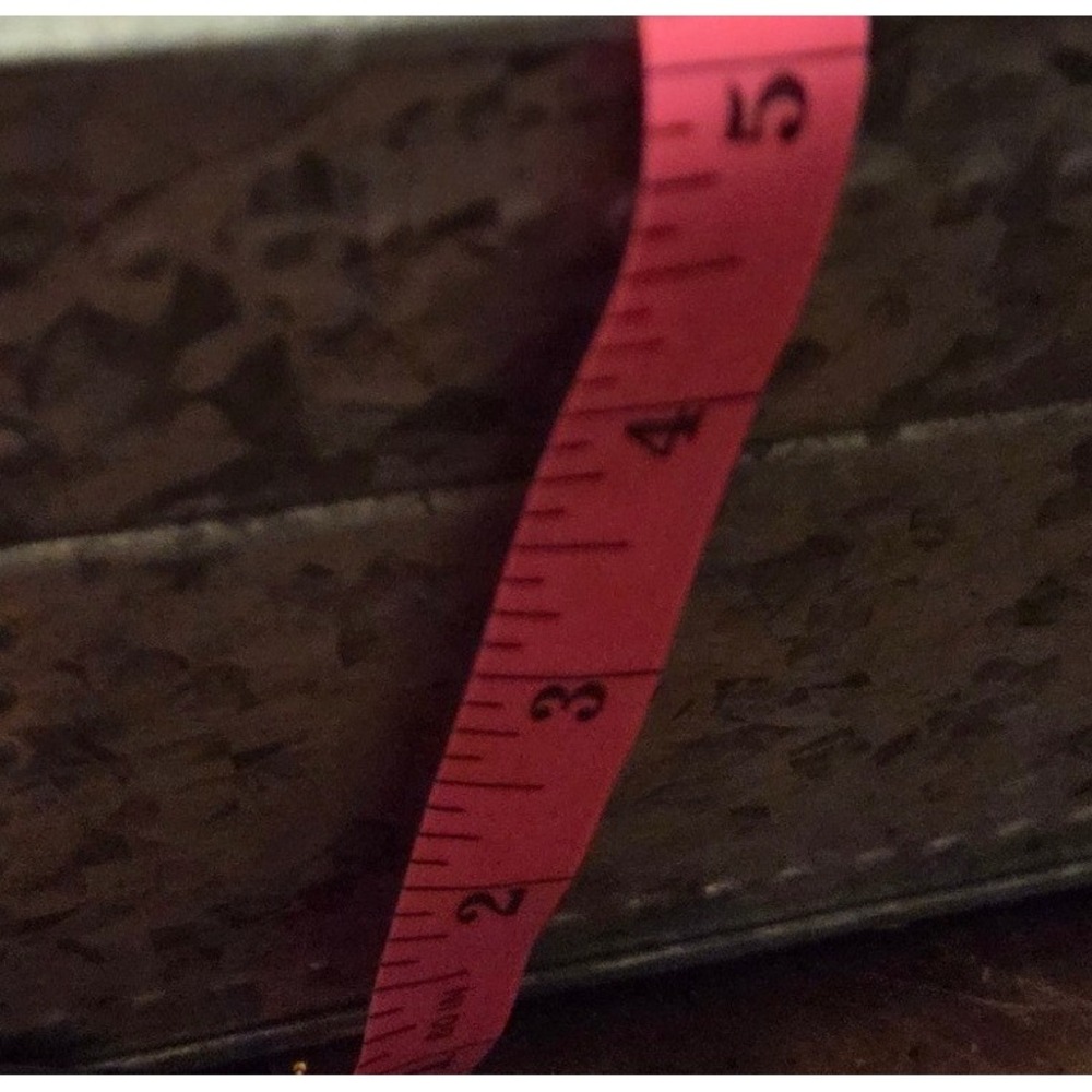 Galvanized Metal Storage Trunk  Silver Industrial Rustic Box Leather Handle - Picture 7 of 7